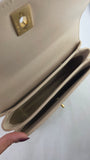 Chanel Cream Top Handle 2way  - G0999