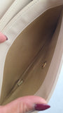 Chanel Cream Top Handle 2way  - G0999