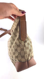 Gucci GG Beige Canvas Shoulder Bag - 3793