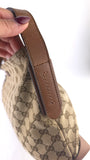 Gucci GG Beige Canvas Shoulder Bag - 3793