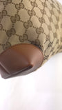 Gucci GG Beige Canvas Shoulder Bag - 3793