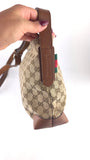 Gucci GG Beige Canvas Shoulder Bag - 3793