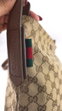 Gucci GG Beige Canvas Shoulder Bag - 3793