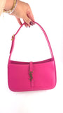 YSL le 5 a 7 Pink Leather Shoulder Bag - R0036