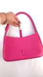 YSL le 5 a 7 Pink Leather Shoulder Bag - R0036