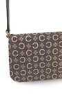 Celine C Brown Macadam Canvas Shoulder Bag - 3831