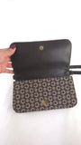 Celine C Brown Macadam Canvas Shoulder Bag - 3831