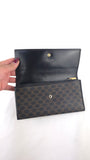 Celine Black Macadam Long Wallet - 3830