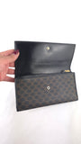 Celine Black Macadam Long Wallet - 3830