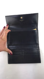 Celine Black Macadam Long Wallet - 3830
