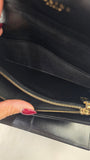 Celine Black Macadam Long Wallet - 3830