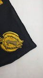 Hermes Black 'Les Cles' Scarf - 3832