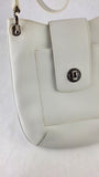 Bvlgari White Leather Crossbody - R0201