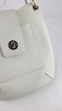 Bvlgari White Leather Crossbody - R0201