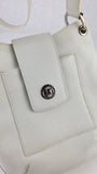 Bvlgari White Leather Crossbody - R0201