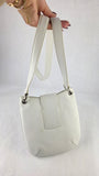 Bvlgari White Leather Crossbody - R0201