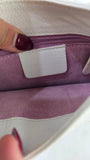 Bvlgari White Leather Crossbody - R0201