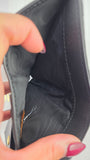 Dior Caro Black Leather Glycine Wallet - R0029