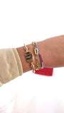 Salvatore Ferragamo Vala Gold Tone Bangle - 3840