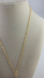 Dior Gold Toned D-I-O-R Pendant w Chain - 2645