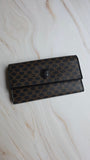 Celine Black Macadam Long Wallet - 3830