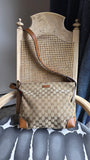 Gucci GG Beige Canvas Shoulder Bag - 3793