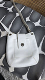 Bvlgari White Leather Crossbody - R0201