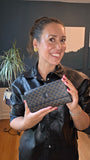 Celine Black Macadam Long Wallet - 3830