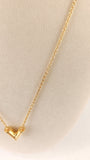 Louis Vuitton Essential V Gold Tone Necklace - R0025