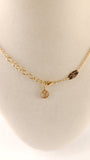 Louis Vuitton Essential V Gold Tone Necklace - R0025