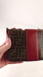 Fendi Zucca Coated Canvas Chain Shoulder Bag - 3798