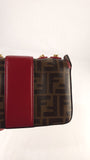 Fendi Zucca Coated Canvas Chain Shoulder Bag - 3798