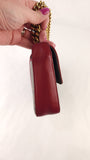 Fendi Zucca Coated Canvas Chain Shoulder Bag - 3798