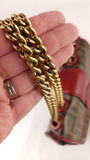 Fendi Zucca Coated Canvas Chain Shoulder Bag - 3798