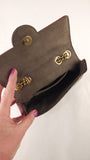Fendi Zucca Coated Canvas Chain Shoulder Bag - 3798