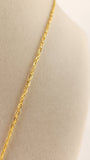 Givenchy Gold Bar Cream/Purple Pendant Necklace - 2469