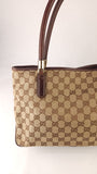 Gucci GG Supreme Web Sherry Line Shoulder Bag - 3811
