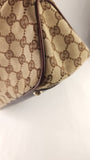 Gucci GG Supreme Web Sherry Line Shoulder Bag - 3811