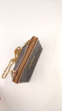 Celine Black Triomphe Zip Around Chain Clutch - R0003