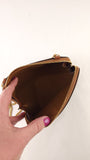 Celine Black Triomphe Zip Around Chain Clutch - R0003