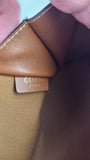 Celine Black Triomphe Zip Around Chain Clutch - R0003