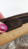 Gucci GG Supreme Beige Clutch - 3779