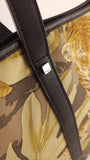Salvatore Ferragamo Gancini Leopard Canvas Tote Bag - 3814