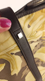 Salvatore Ferragamo Gancini Leopard Canvas Tote Bag - 3814