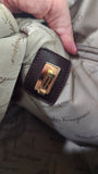 Salvatore Ferragamo Gancini Leopard Canvas Tote Bag - 3814