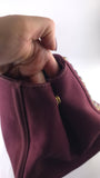 Prada Burgandy Canapa GM Tote Bag - R0196