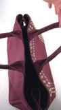 Prada Burgandy Canapa GM Tote Bag - R0196