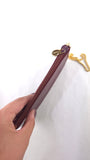 Cartier Burgandy Small Leather Pouch - 3837