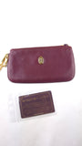 Cartier Burgandy Small Leather Pouch - 3837