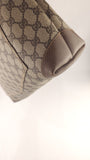 Gucci GG Supreme Web Sherry Line Beige Tote Bag - 3809